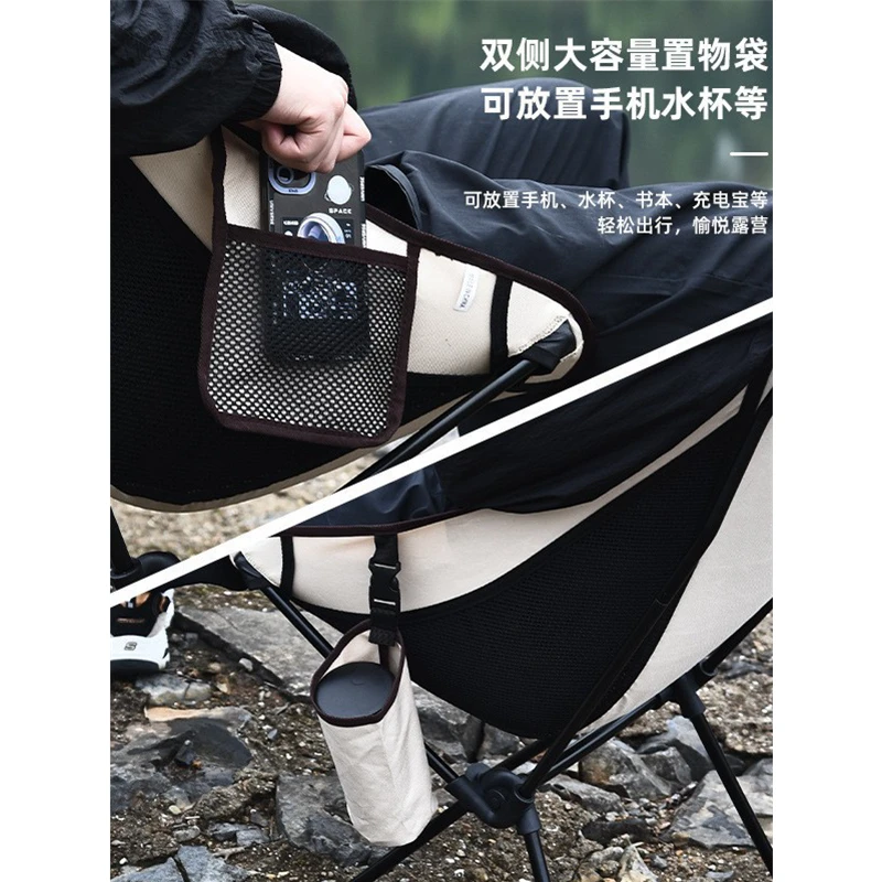 Factory Sale Folding Camping Chair with Headrest – Portable Outdoor/Beach/Tourist Chaise forFFamily Relaxing, Leisure &Travel