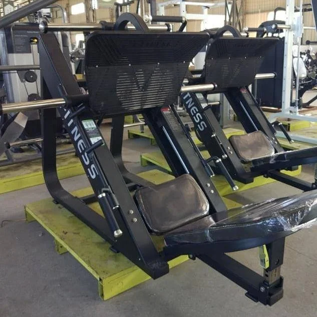 Para esporte ginásio clube equipamentos de ginástica popular mnd fitness atacado hack agachamento perna imprensa máquina comercial equipamentos fitness para ginásio
