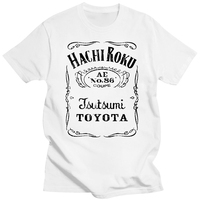 2019 New Hot Sale T-shirt Car AE86 Hachiroku Tsutsumi Grey T-shirt Men's Tshirt S To 3XL