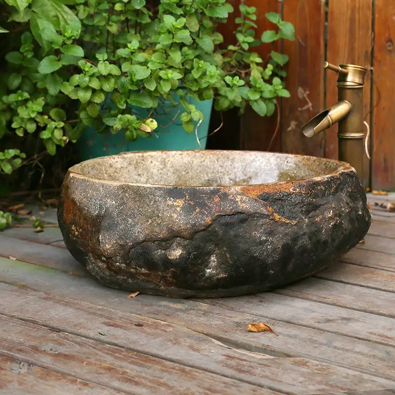 Stone Wash Basin Vi… - image