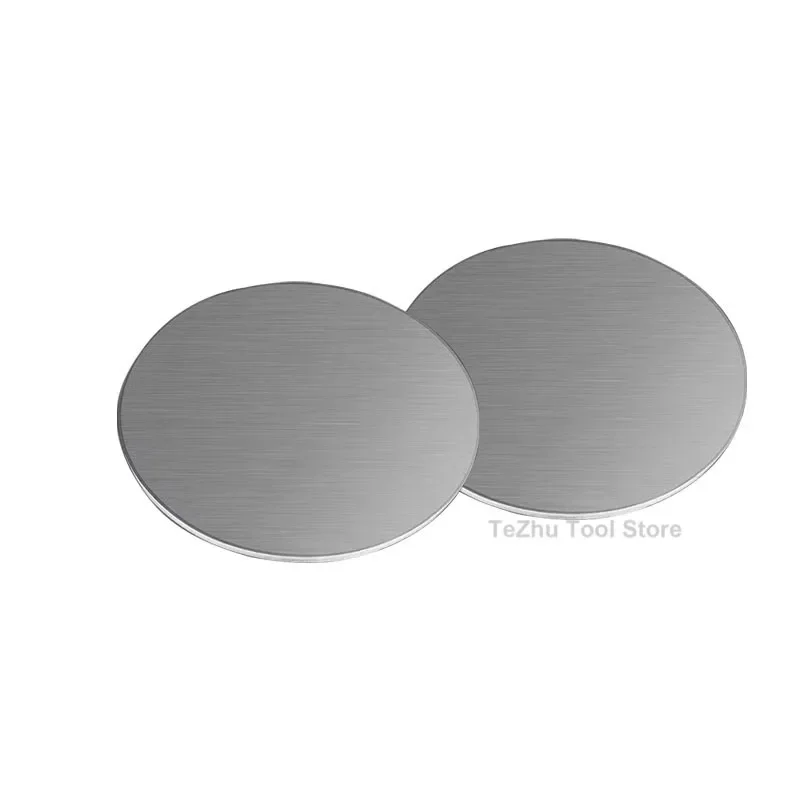 Dia 50mm - 300mm 316 Stainless Steel Round Plate Circular Sheet Disc Round Disk Thickness 0.5/1/1.2/1.5/2/3/4/5/6/8/10mm
