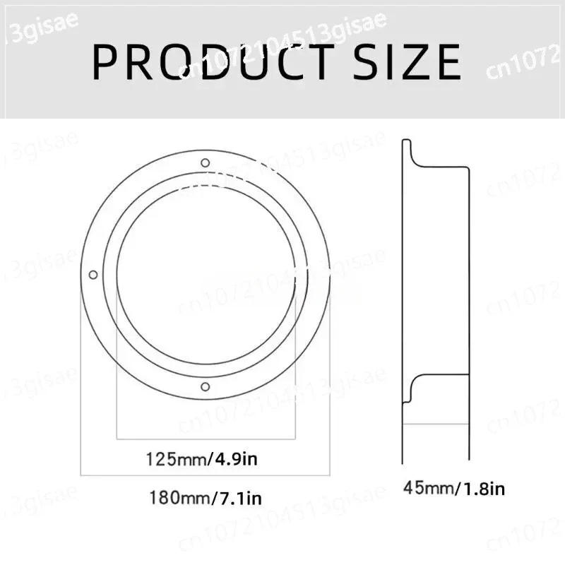 for Sailing Ship Weather Instrument Marine Weather Stations L8RC 180mm Diameter Brass Barometer Maritimes Barometers
