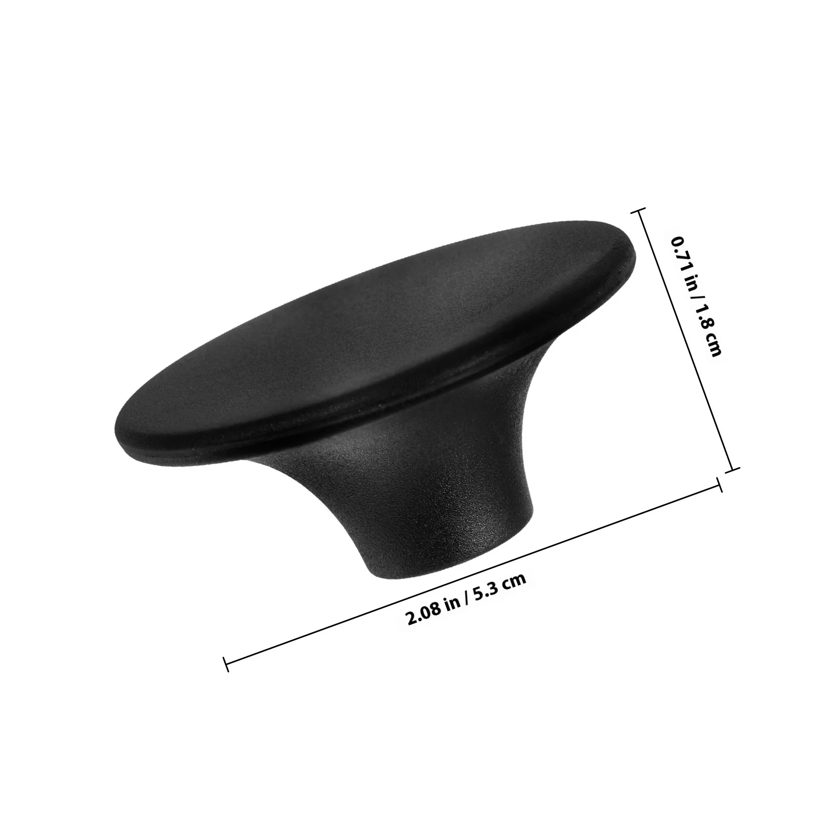 2Pcs Sturdy Oven Knob Metal Pot Lid Knob Replacement Universal Lid Handle for Cookware Wok Pan Milk Pot Heat-Resistant Use