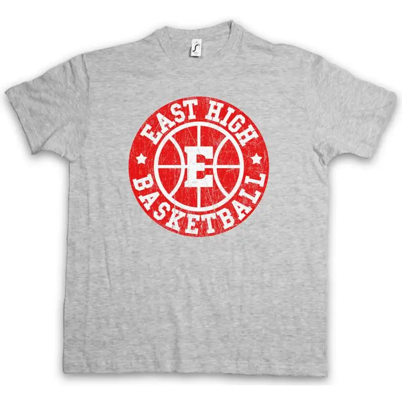 

Футболка East High Basketball I Team School с логотипом, символ музыки