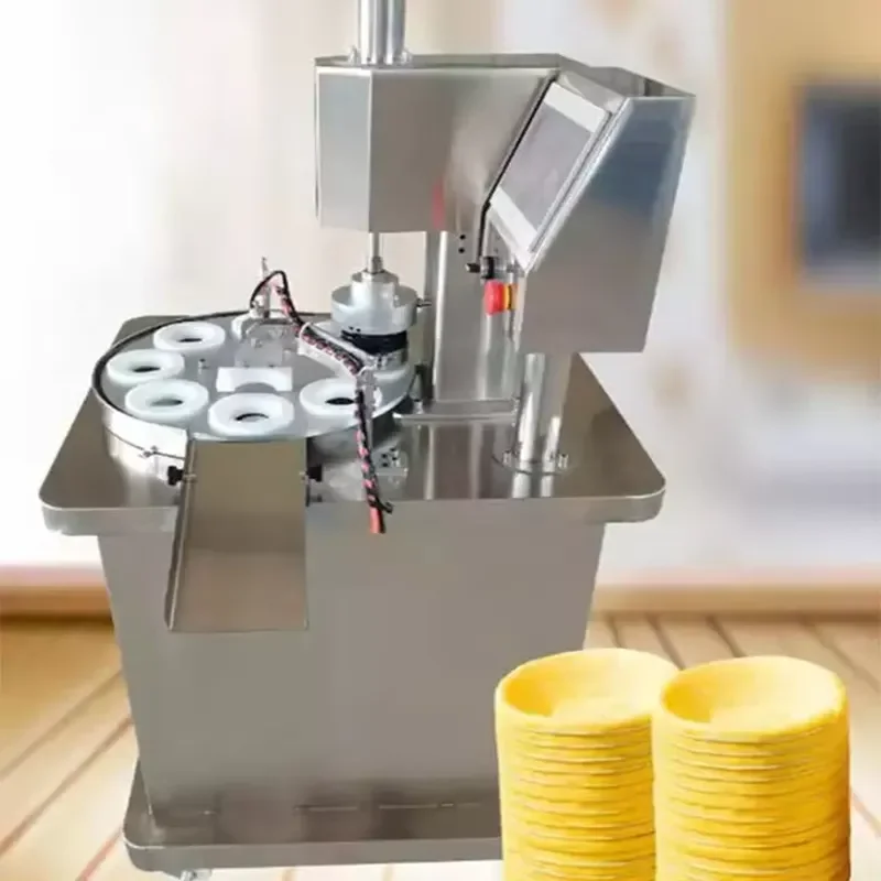 Factory Supplier New Automatic Boat Tart Forming Machine Egg Tart Shell Machine Processing Tart Mold Machine