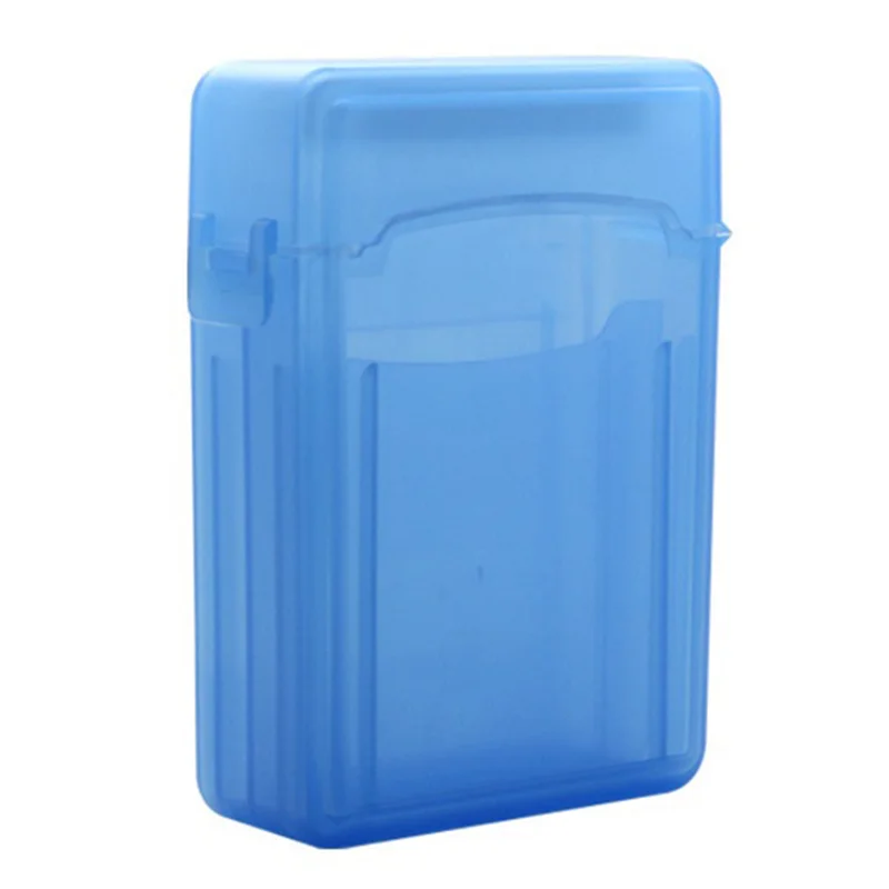 

2.5 Inch SSD HDD Enclosure Case Hard Drive Disk Protective Case Enclosure Box for Solid State Drive Case(Blue)