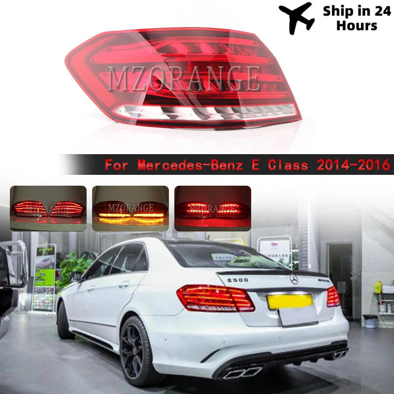 

LED Rear Tail Light For Mercedes-Benz E Class W212 E350 E300 E250 E63 2014-2016 Sedan Brake Reverse Bumper Stop Fog Light