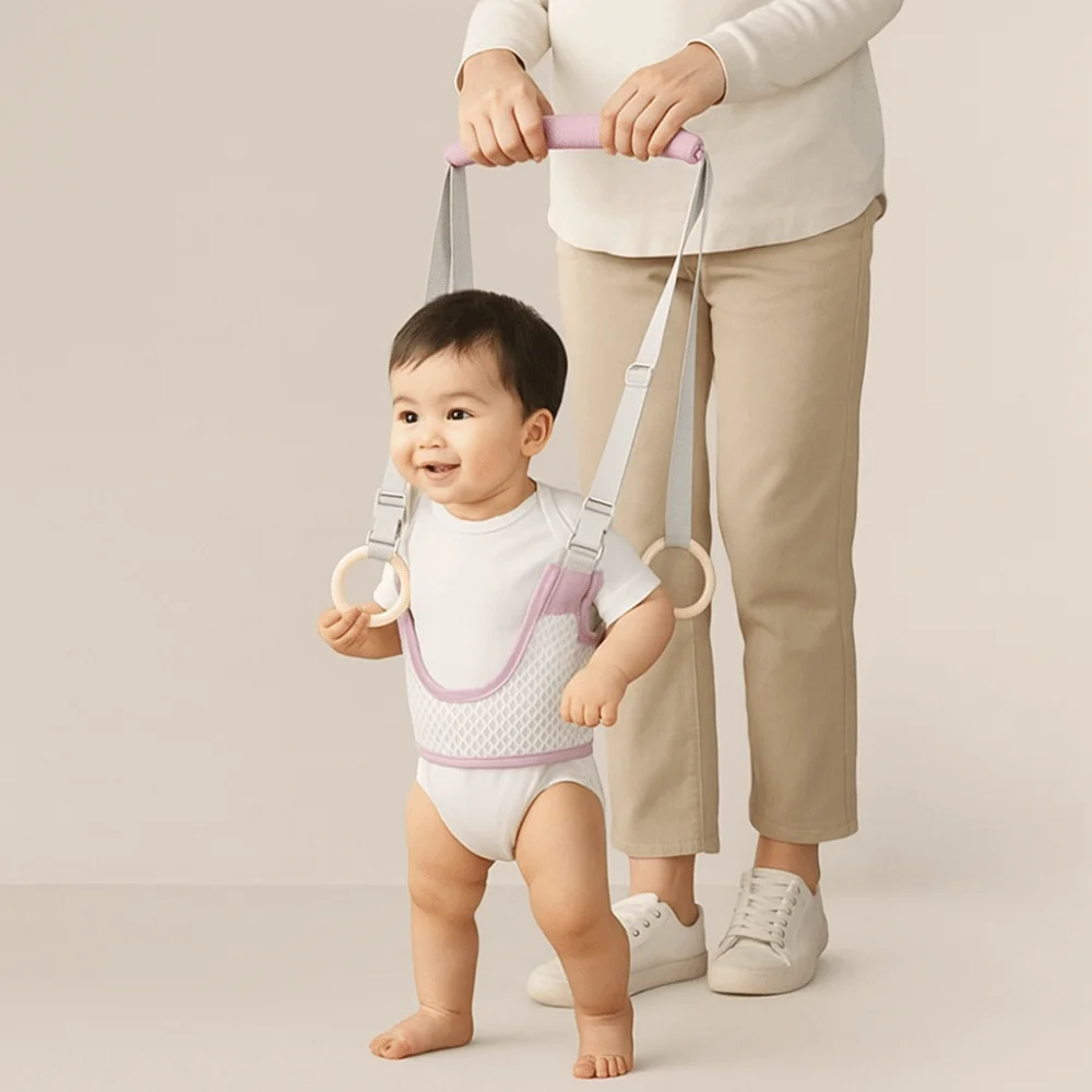 Anti Fall Toddler Baby Walking Harnesses Safety Adjustable Infant Toddler Walkers Belt Learning with Removable Vest