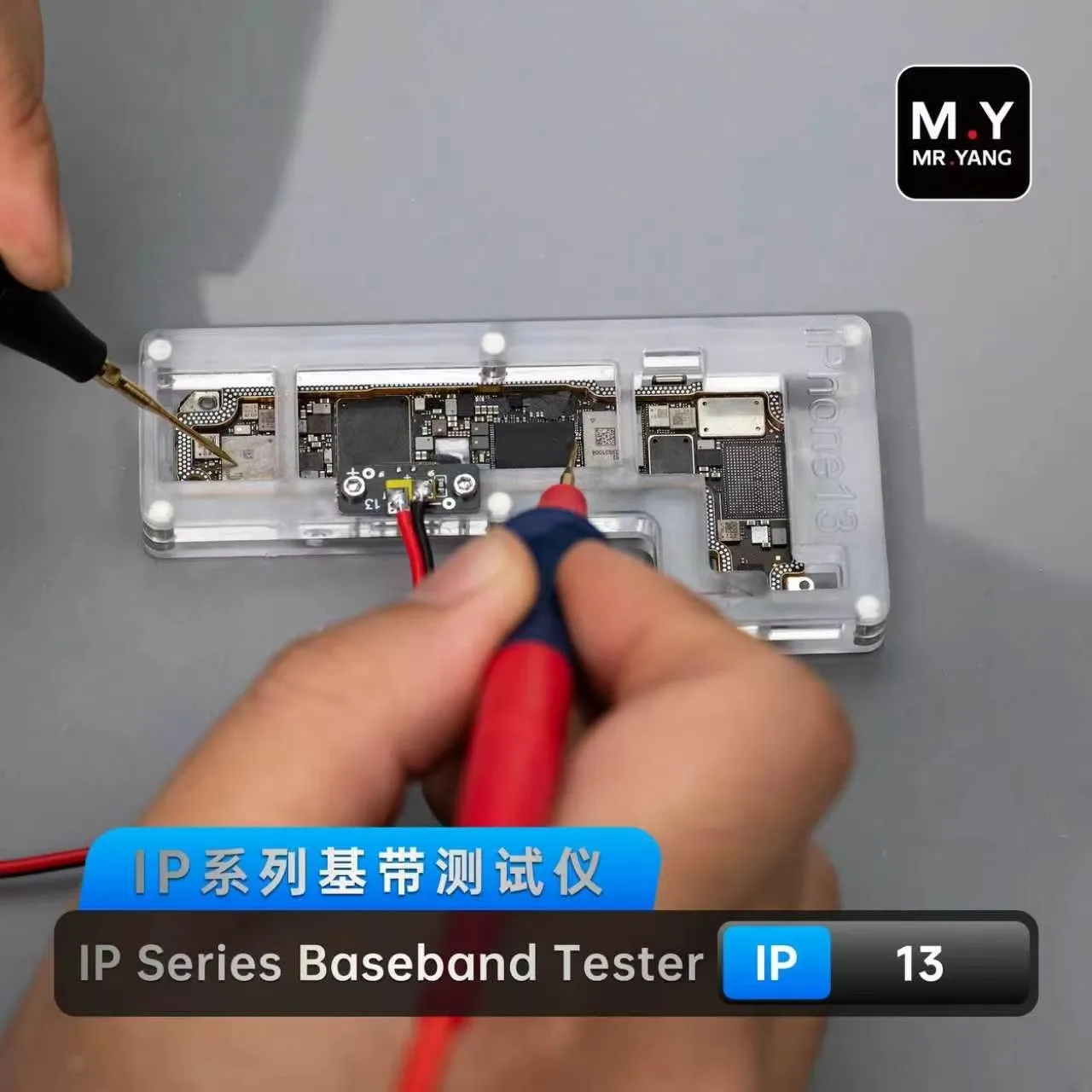 YCS Mr.Y Basisband-Signaltestvorrichtung, Hauptplatinen-Testständer, Prüfspitze für IP12-17, Werkzeuge zur Fehlererkennung und Reparatur von Motherboard-Schaltkreisen – Detail 4