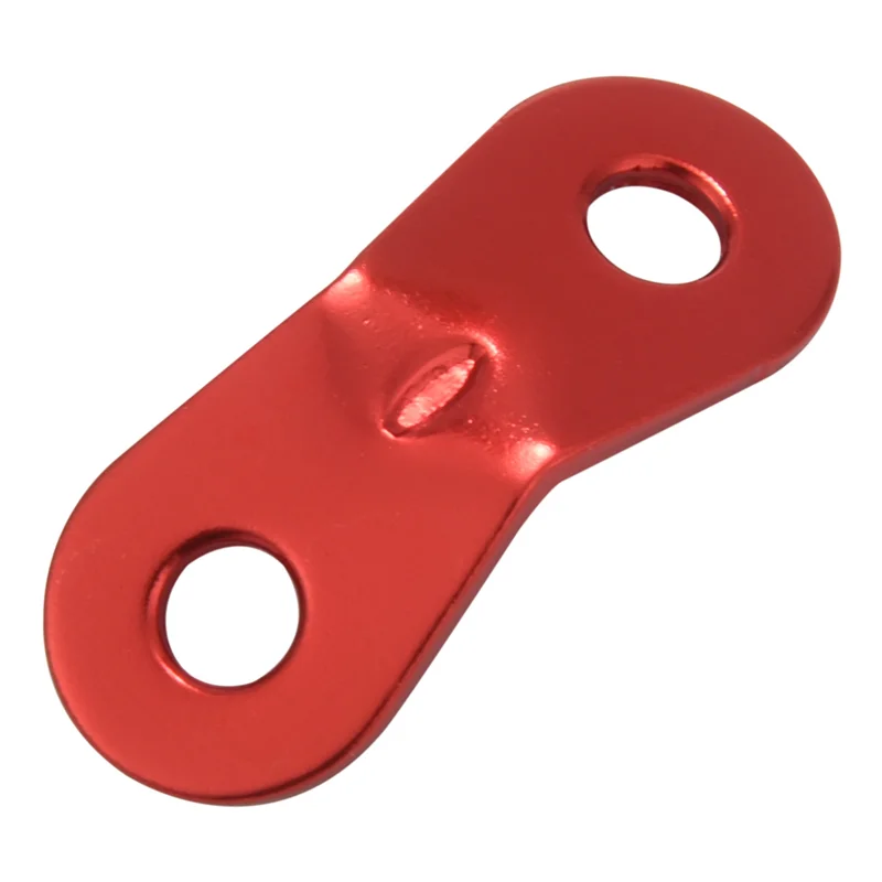 B06C-سبائك الألومنيوم الحبل الضابط خيمة الموتر حبل الضابط لخيمة المشي لمسافات طويلة التخييم (2 ثقوب) - 36 حزمة #1