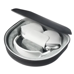 Headphone Travel Case with Mesh Pocket EVA Protective Case Waterproof EVA Headphone Carrying Case for Apple AirPods Max Headset
