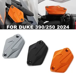 Front Rear Brake Fluid Reservoir Cap Cover For 390 125 Duke 2024 DUKE390 DUKE125 390DUKE 125DUKE Brake Oil Cup Lids