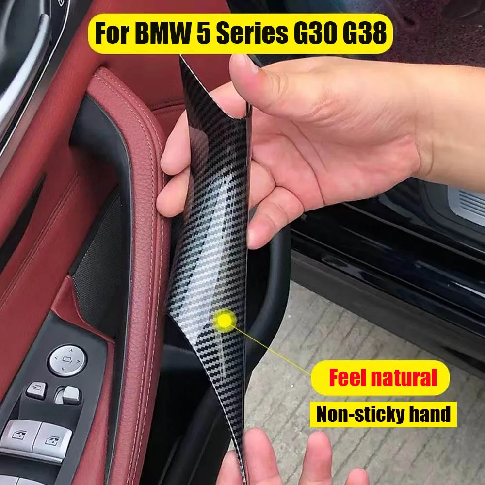 

Front Rear Left Right Door Handle Inner Handle Cover Trim Replacement For BMW 5 Series G30 G38 2018-2023