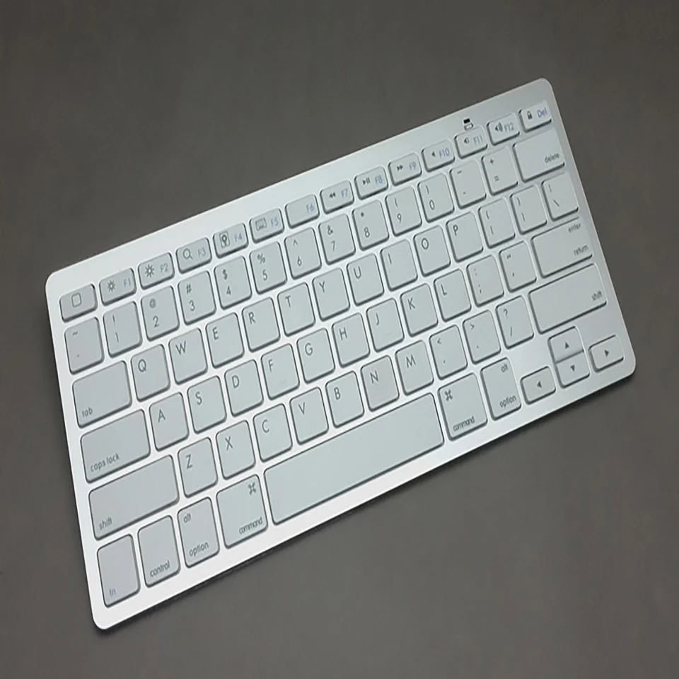 Clavier blanc de 87 touches en aluminium et métal, Bluetooth sans fil, accessoires pour tablette, ordinateur portable et téléphone portable Sonbook