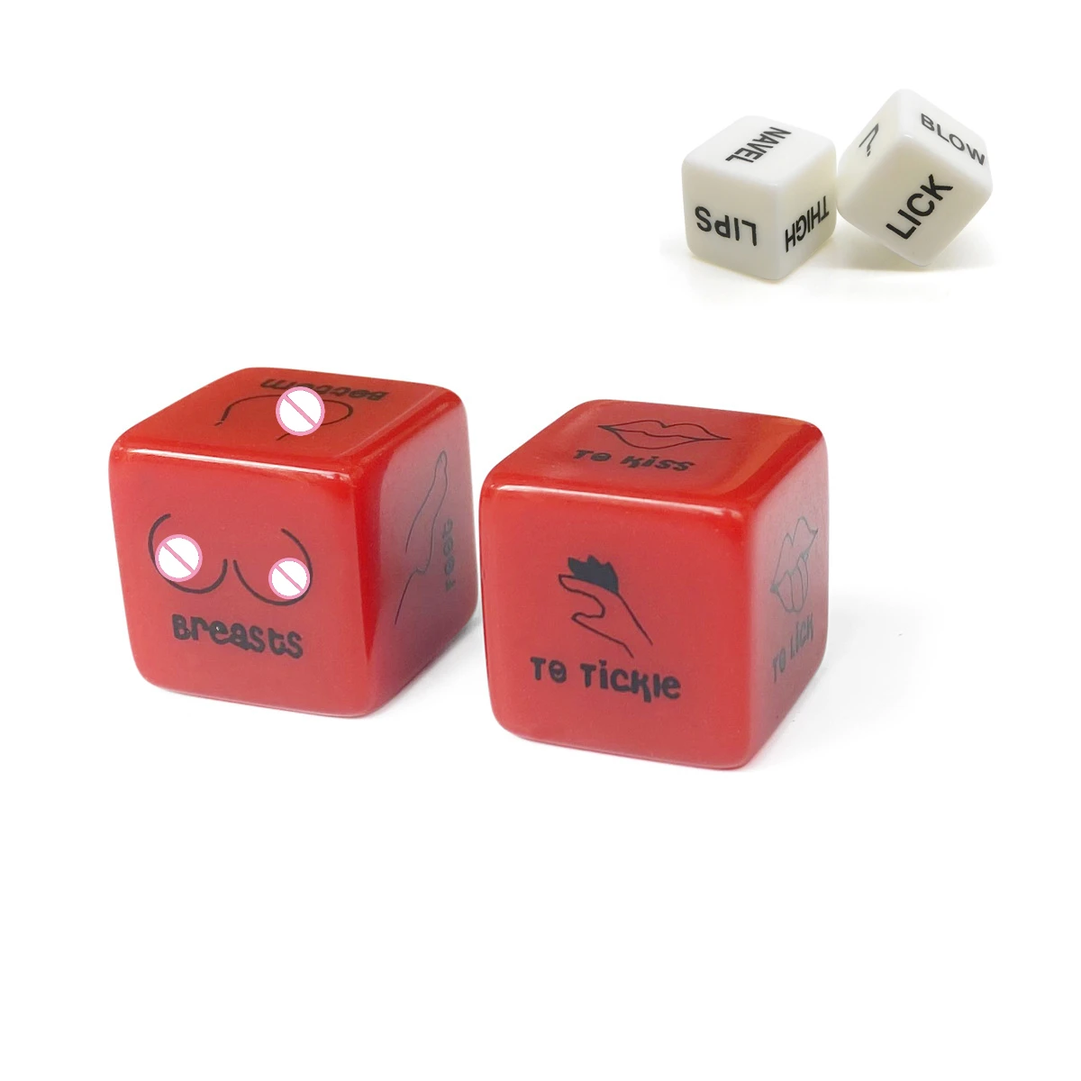 2Pcs Sex Dice Toys Exotic Love Sexy Posture Couple Lovers Humour Sex Toys For Women Men Sensitive parts Game Party Gift Adult