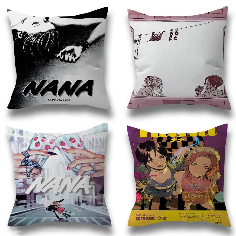 

Classic Anime NANA Pillow Cover Sofa Cushion Cover Home Room Decoration Children Gift