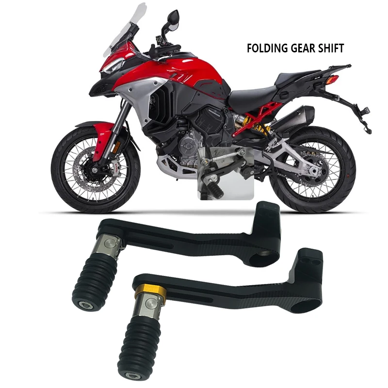 

Fit For Ducati Multistrada V4 Adjustable Folding Gear Shift Lever Shifter Lever V4S V4 Sport 2021 2022 2023 Motorcycle