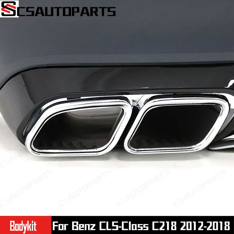 Upgraded Facelift To CLS63 AMG Late Style Front And Rear Bumper Body Kits With GT Grille For Mercedes W218 2012-2018