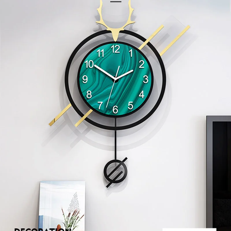 

Wall Clock Unusual Digital Wall Clock Mechanism Vintage Nixie Luxury Horloge Mural Decoration Ornaments DX50WC