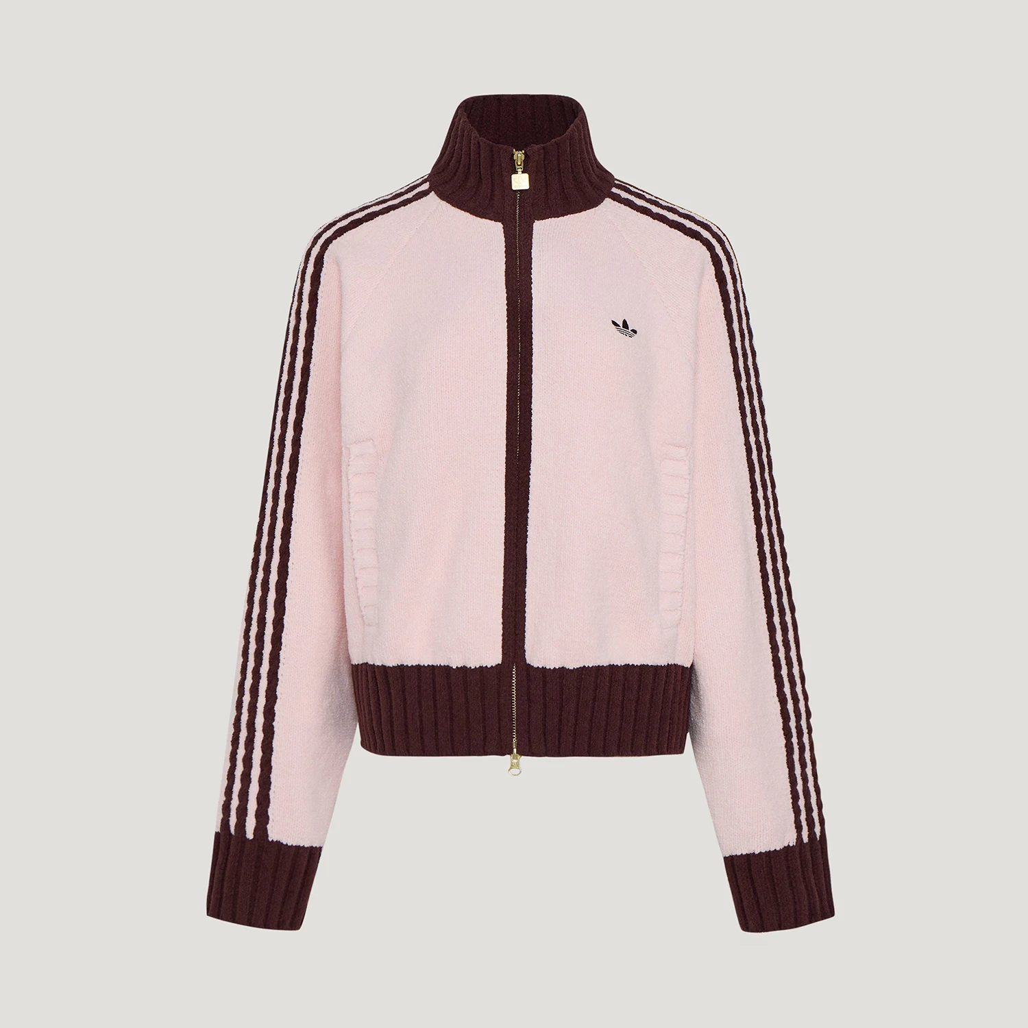 

Оригинальная женская куртка Adidas Trefoil в стиле ретро свободного кроя с тремя полосками KV8867