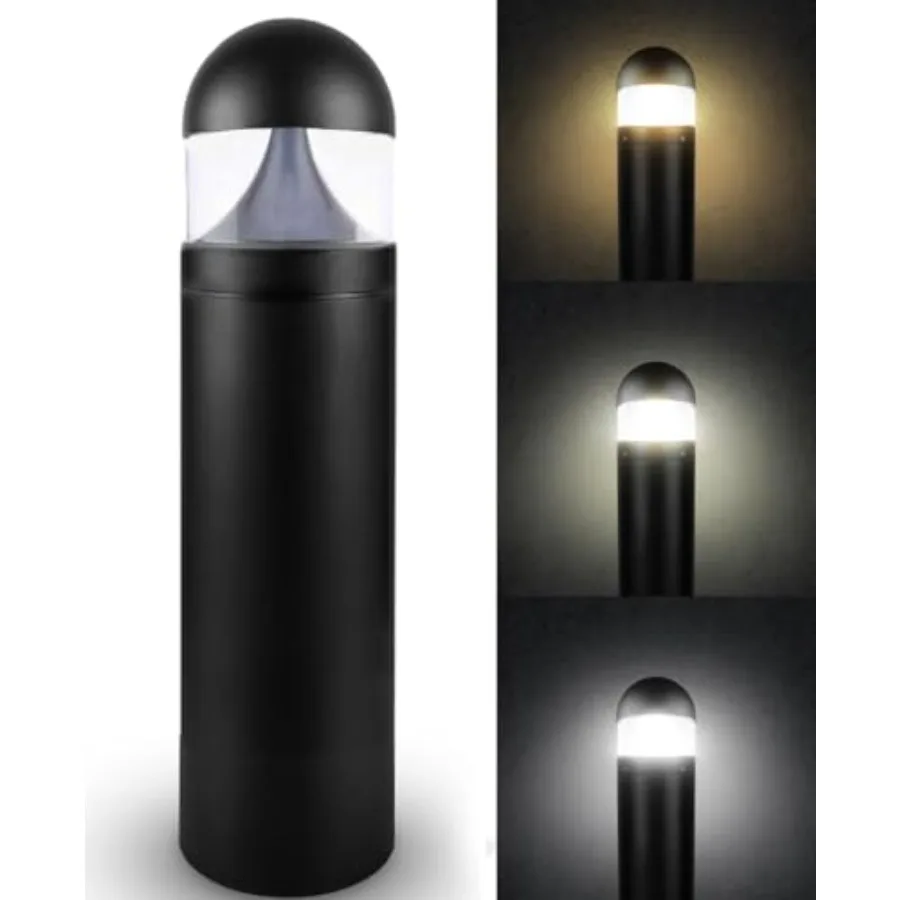 

Светодиодный ландшафтный светильник LightingLabs Led Bollard, 10 Вт, 26 дюймов, 3CCT 3000/4000/5000K, 120-277В, для наружного освещения дорожек, проводной, идеально подходит для