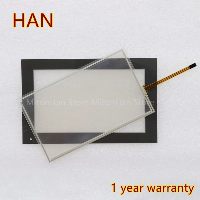 2711R-T7T Touch Panel Screen Glass Digitizer For PANELVIEW 800 2711R-T7T Protective Film Overlay