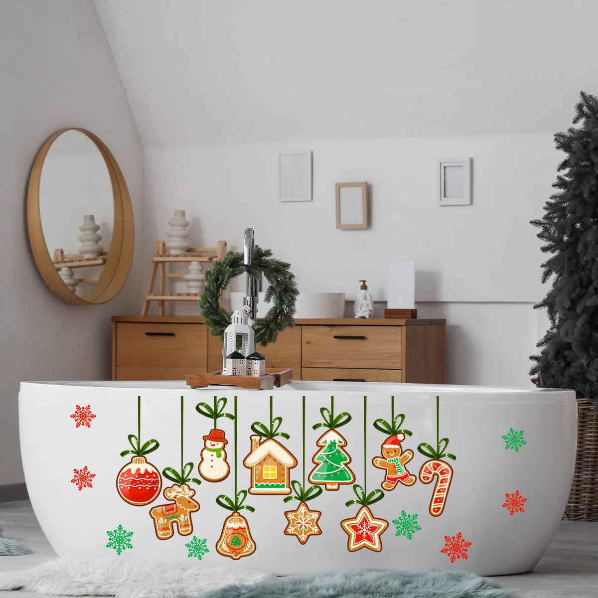 Festive Pvc Wfor All Stickers For Christmfor As Efor Asy For Applicfor Ation Fo…