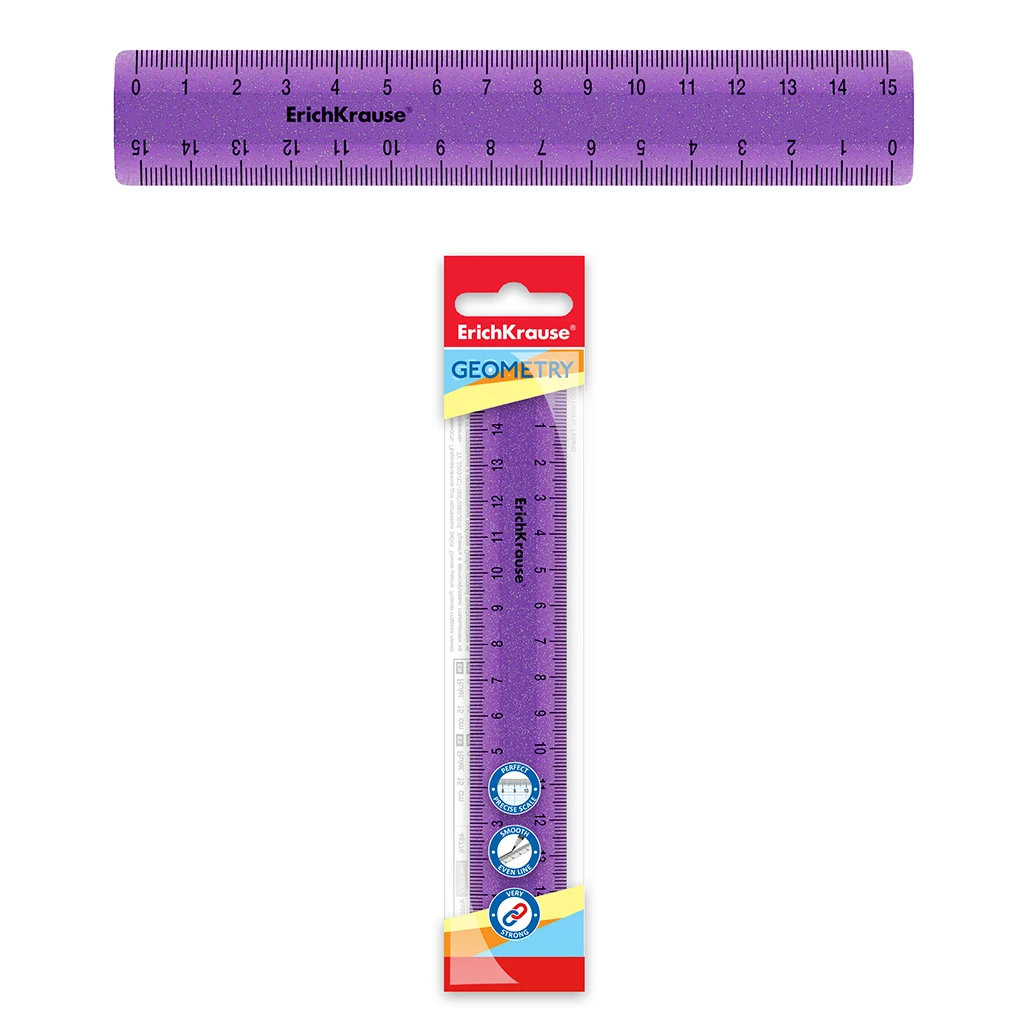 righello rosa: La mia esperienza con la riga in plastica glitterata per scuola e disegno tecnico