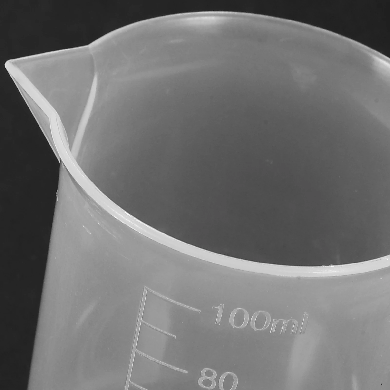 

6pcs Pp Plastic Measuring Beaker Graduated Liquid Container Heat Resistant Acid Alkali Lab Household Baking Wide Mouth Easy