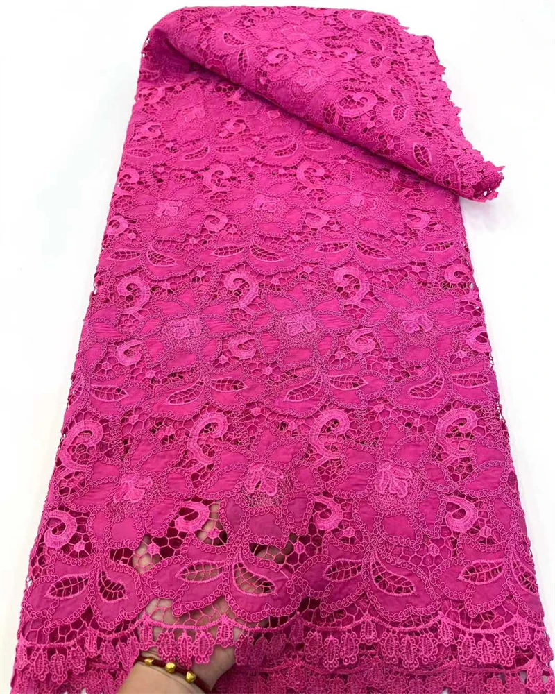 الأفريقي المطرزة القطن الدانتيل النيجيري السويسري الفوال زوجين النسيج أزياء الملابس فستان المناسبات في بعض الأحيان