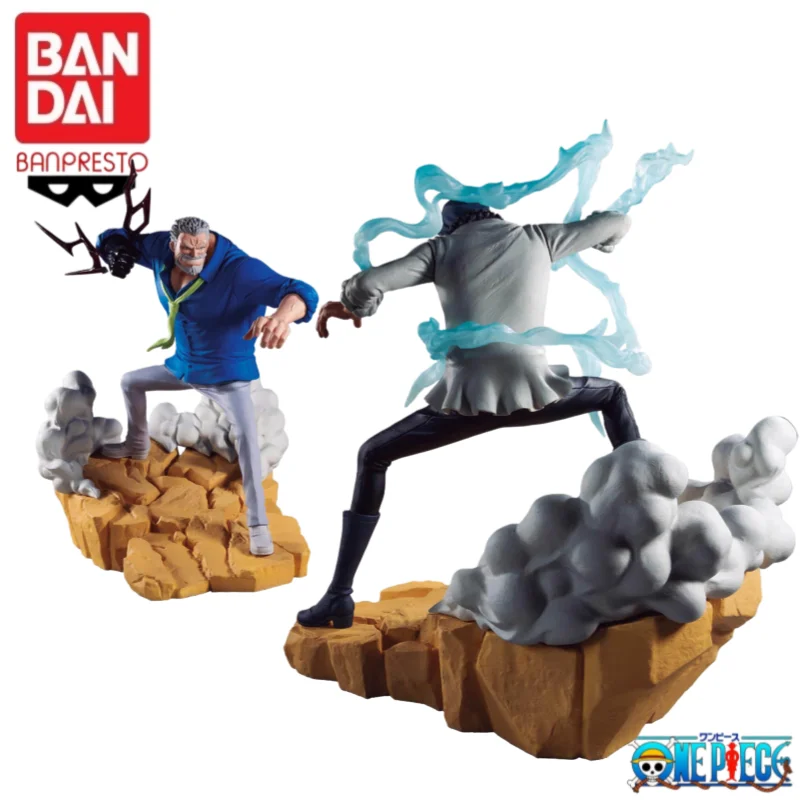 

В наличии оригинальные 100% Bandai аниме фигурки игрушки One Piece Monkey d garp Kuzan модель игрушки статуя гаражная фигурка