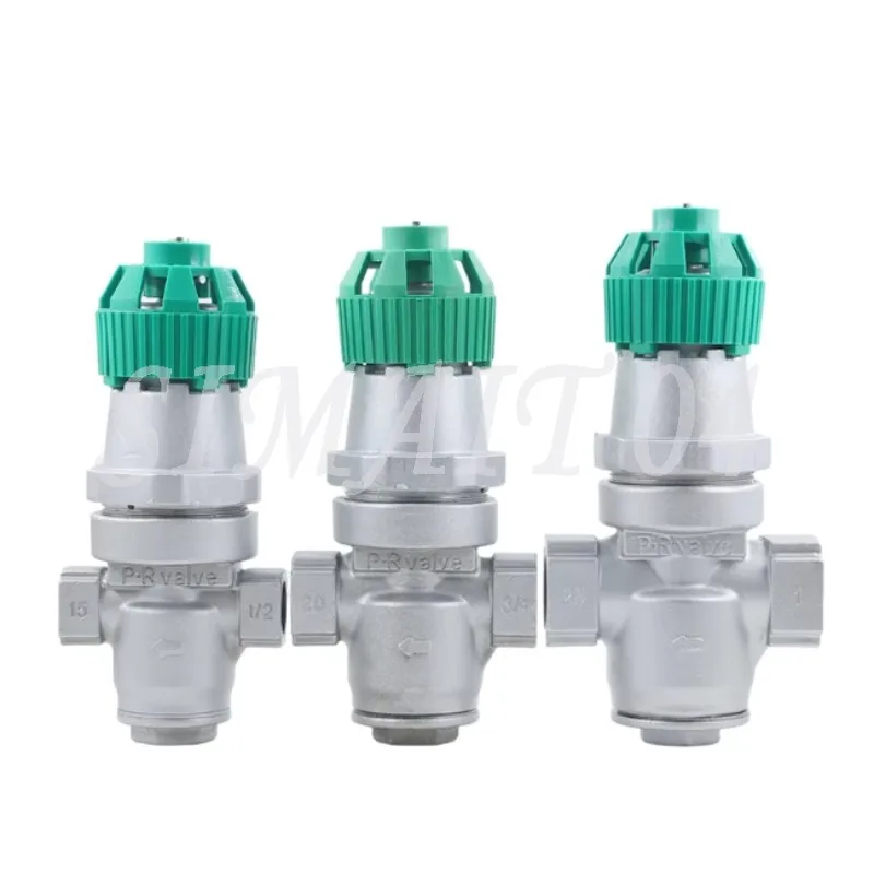 Y14H-16P Stainless Steel Bellows DN15 20 25 Thread Wire Buckle Steam 304 Pressure Reducing Valve