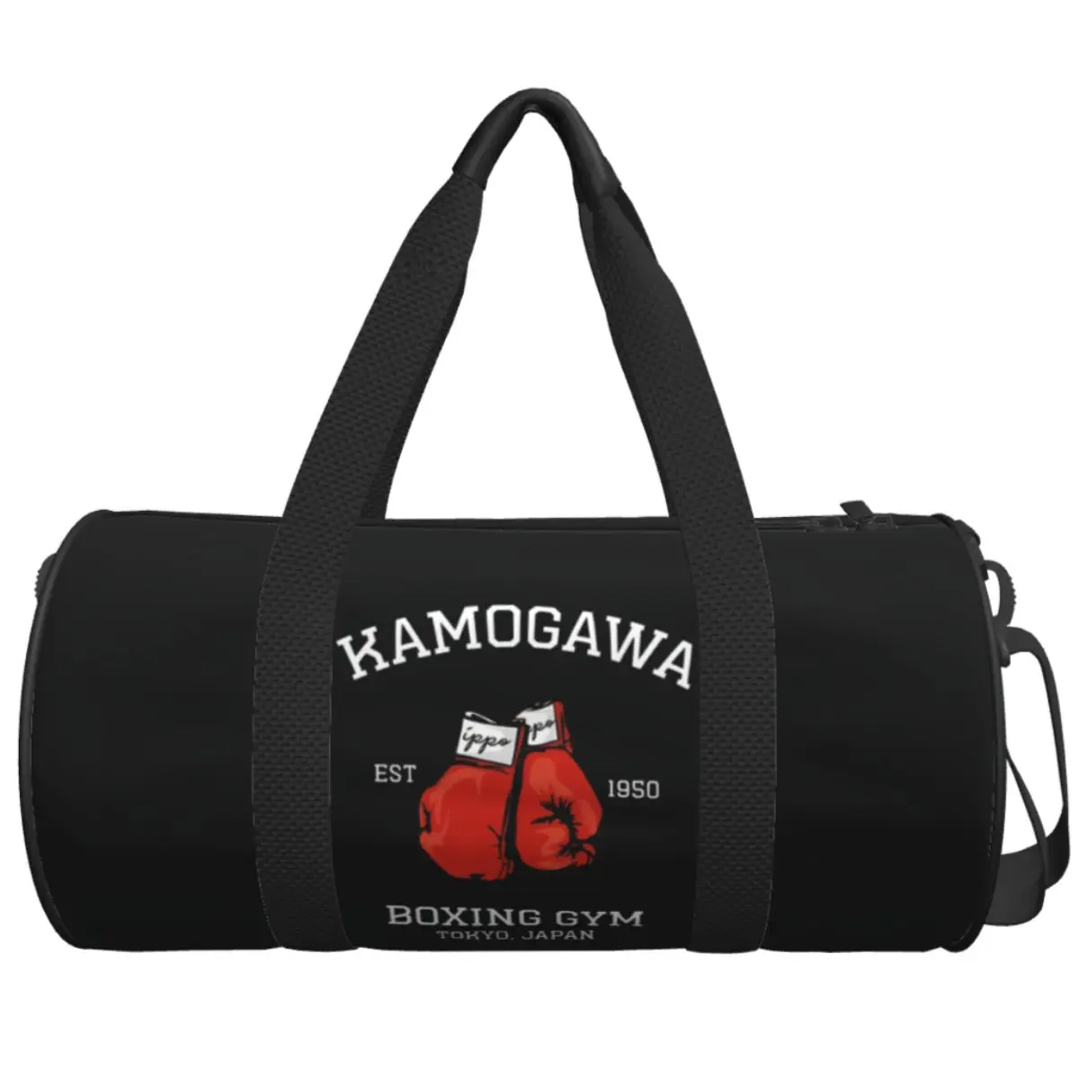 Ippo Makunouchi Anime Character Sport Bags Kamogawa Boxing Large Capacity Gym Bag Oxford Men Women Handbag Swimming Fitness Bag