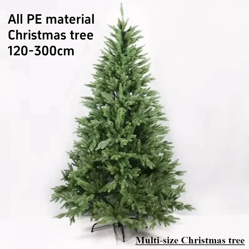 

Artificial Christmas Tree All PE Encrypted Christmas Tree Home Indoor and Outdoor Christmas Atmosphere Decoration 1.2m to 3m