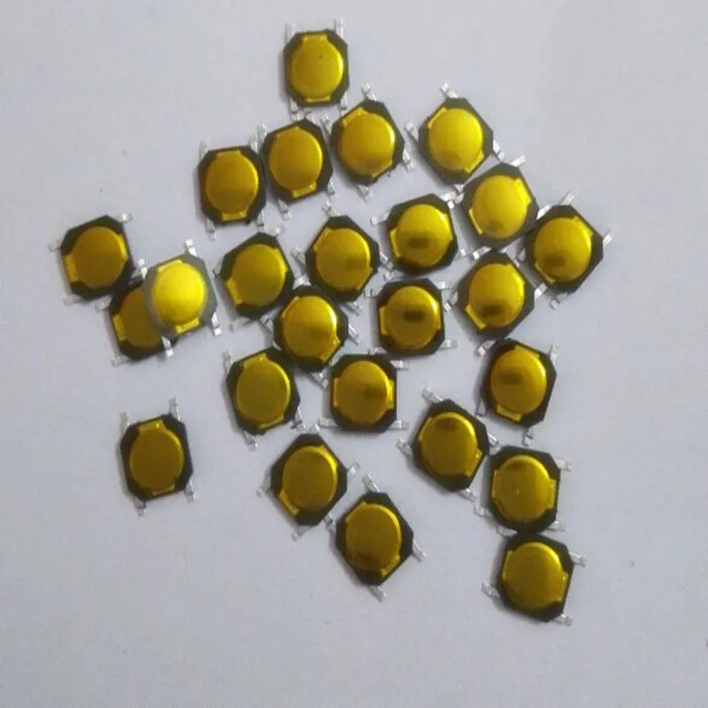 

100 шт. SMD МИКРО ТАКТИЛЬНЫЙ ПЕРЕКЛЮЧАТЕЛЬ КНОПКА ДЛЯ HONDA OLD FIT ACCORD SUZUKI SWIF кнопка переключения ключа автомобиля (4*4*0,8 мм)