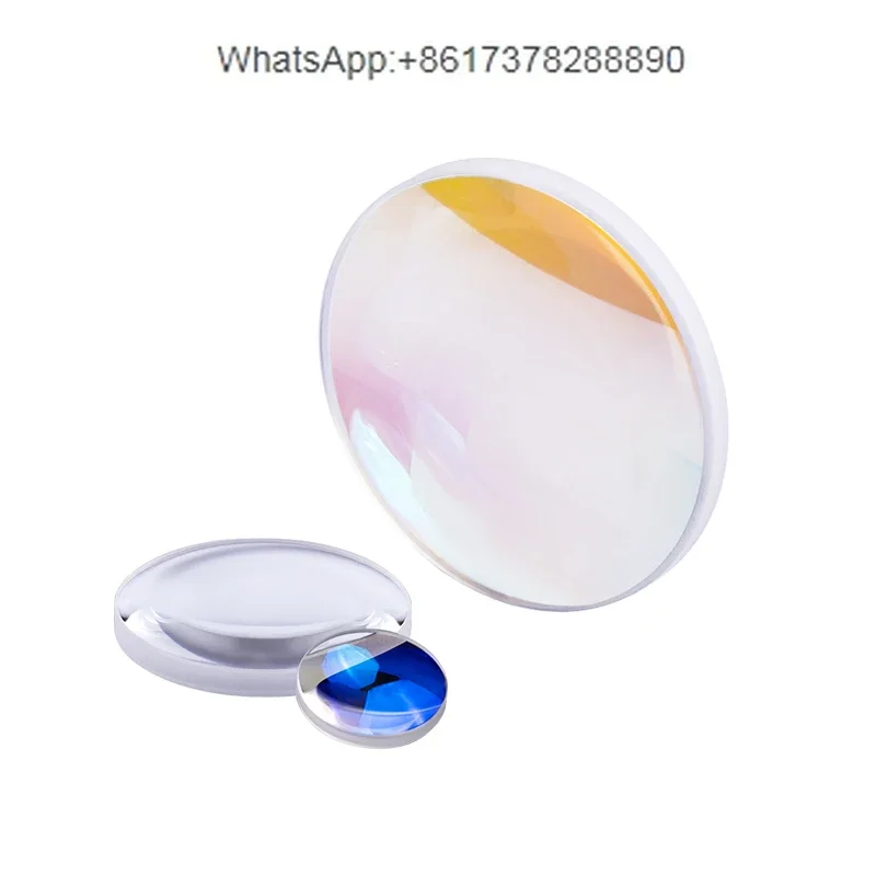 GLH22 quartz biconvex lens SWIR film short wave infrared anti reflection film diameter 25.4mm wavelength 1000~1650nm