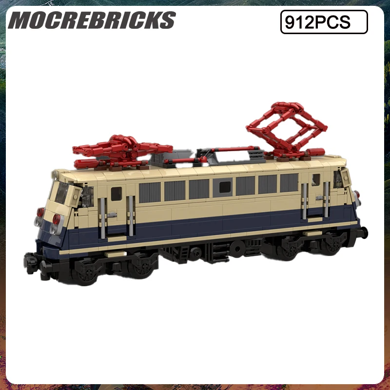 City Train Series Building block Towing passenger and freight trains Model DIY Bricks Children's Educational Toys Christmas Gift