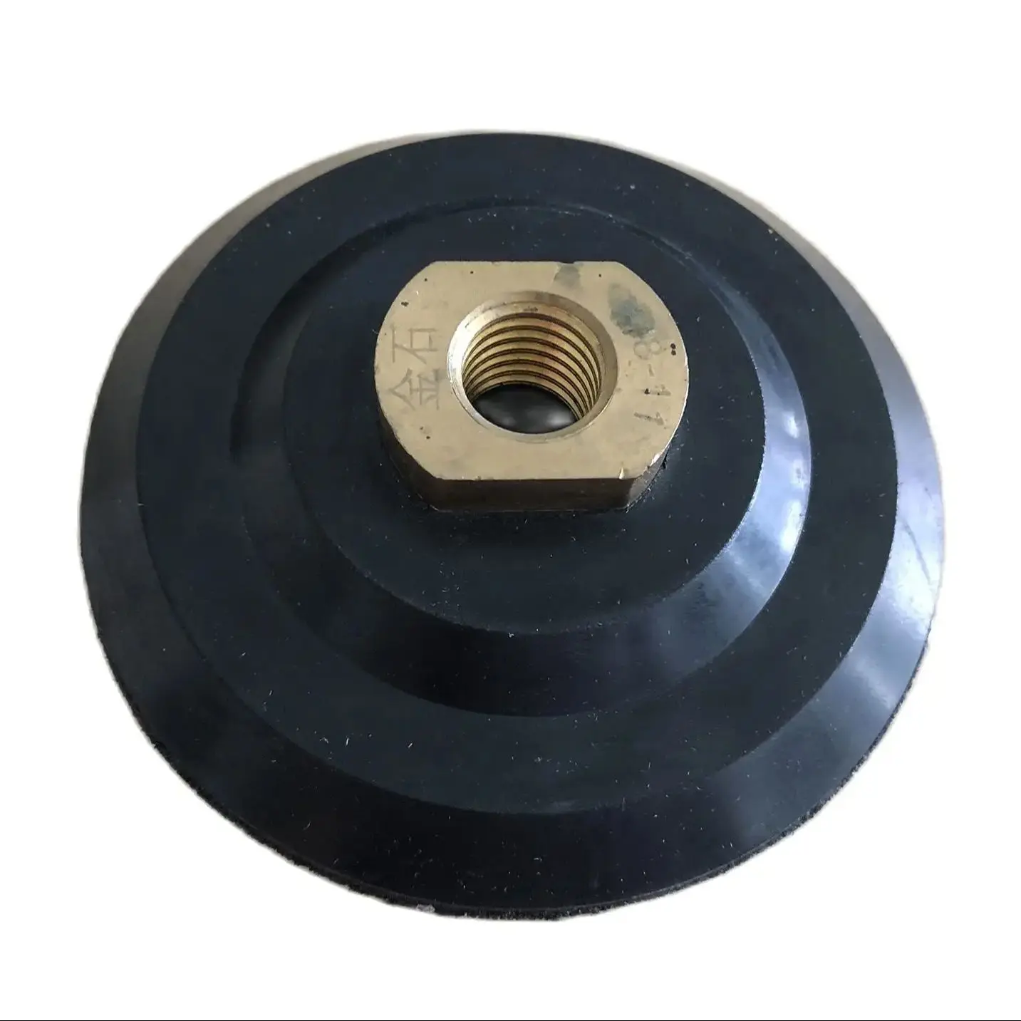 3/4/5/6/7 Inch Rubber Backer Pad For Diamond Polishing Pad Thread Hook Loop Sanding Disc Backing Holder Polisher Adapter