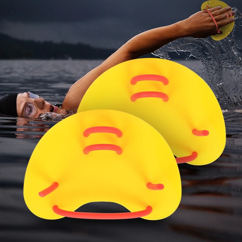 Summer Special Swimming Assistance Simple Hand Fins Children's Adult Assisted Training Learning Swimming Paddling Palm Gifts