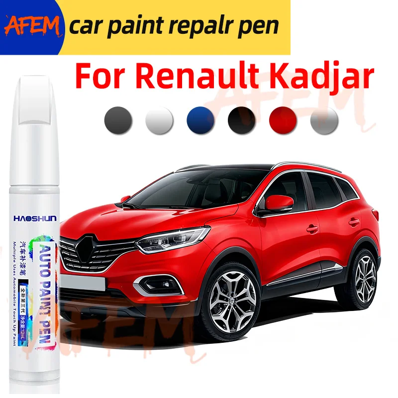 Car Touch Up Paint Pen For Renault Kadjar Scratch Repair Auto Accessories Black