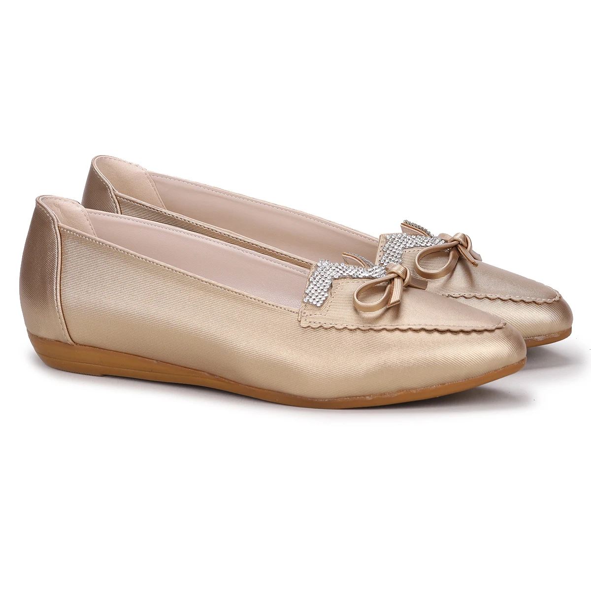 

Ayakland Chr 282 Shiny Big Number Lady Ballerina Shoes