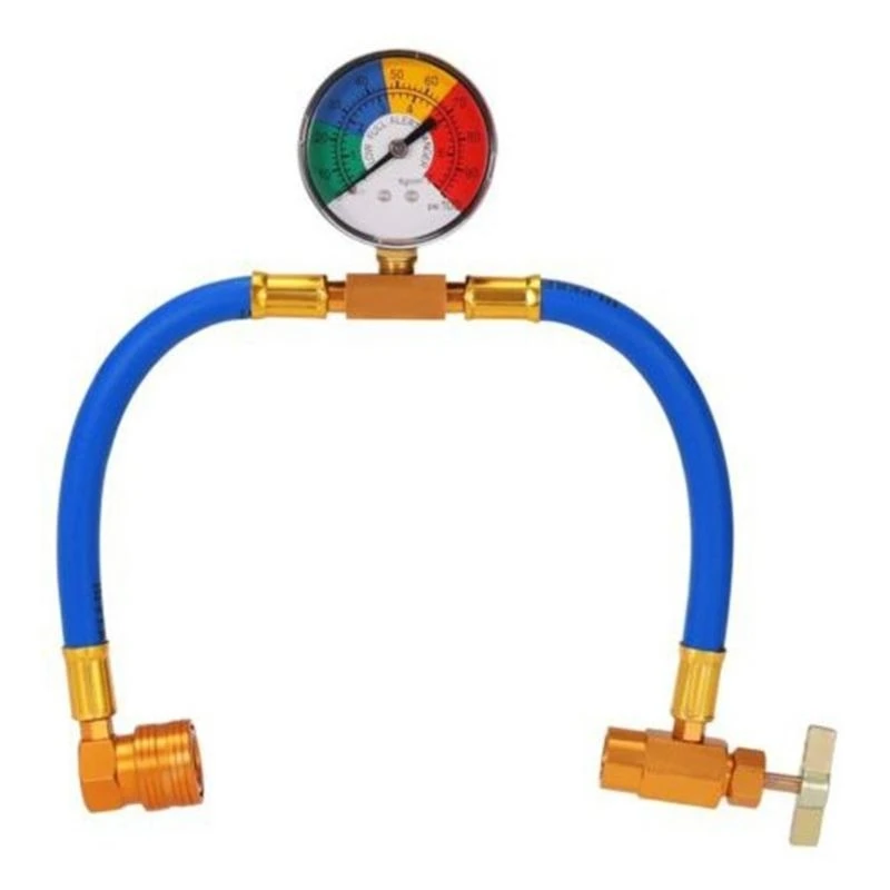 XA6H Car Air Conditioner Gauge and Hose NO. R134A Refrigerant Valves