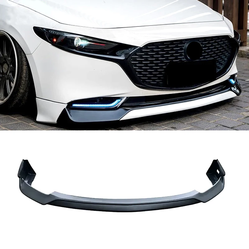 

Для Mazda 3 Axela 2020-2023 передняя губа, задняя губа, боковые юбки, диффузор, комплекты кузова автомобиля, материал ABS, внешние детали