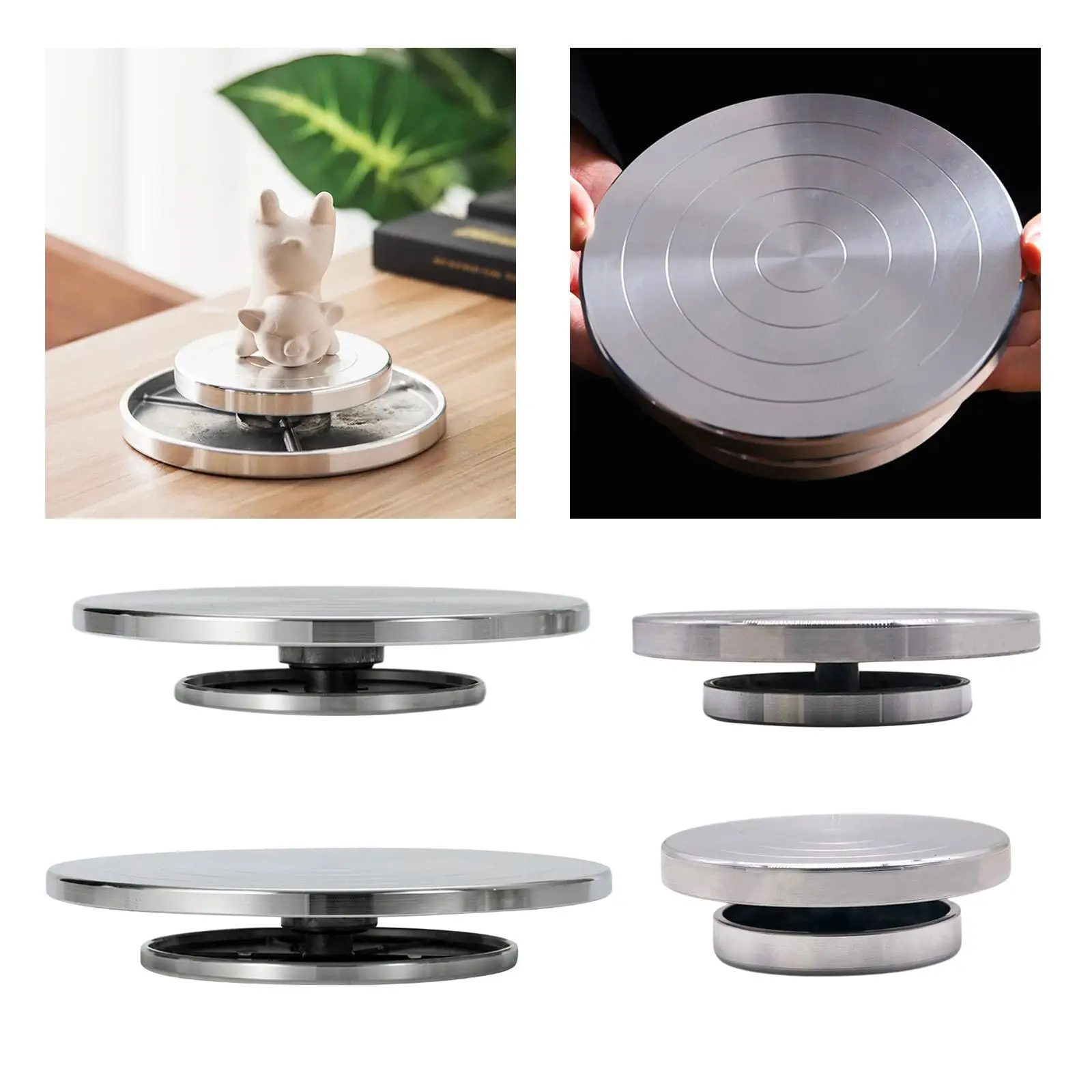 

Sculpting Wheel- Heavy Duty & Pottery Turntable Art Supply Cake Decorating