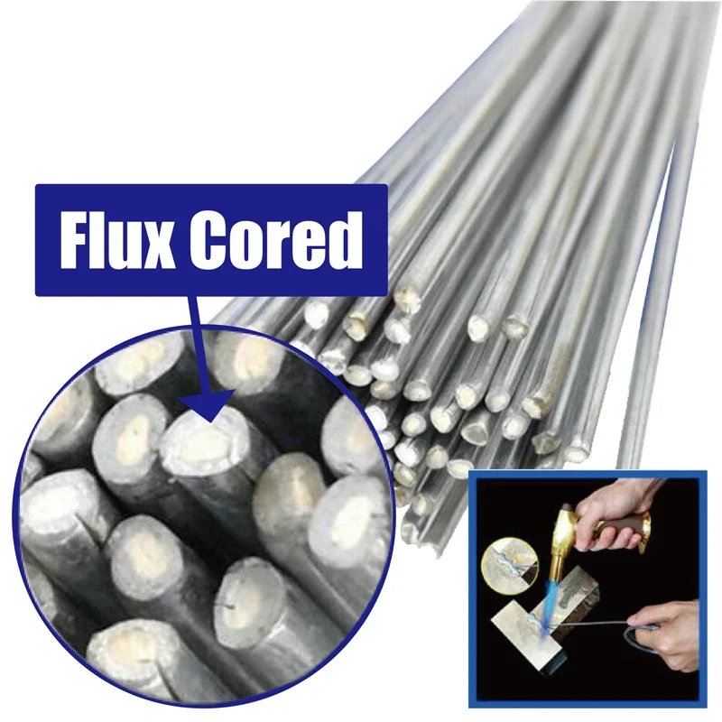 No Need Solder Powder Aluminum Welding Rod Brazing Low Temperature Aluminum Tin Solder Wire Soldering Rod Tool