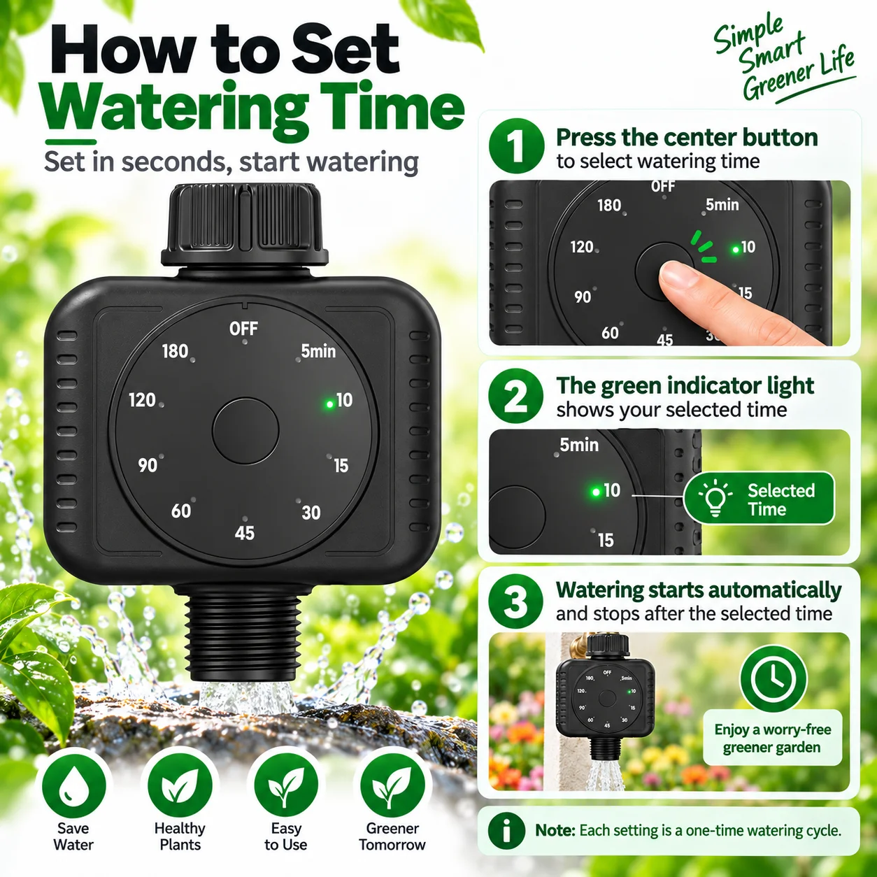 INSOMA 9: Temporizador de rega - Automatic Watering avaliação e preço