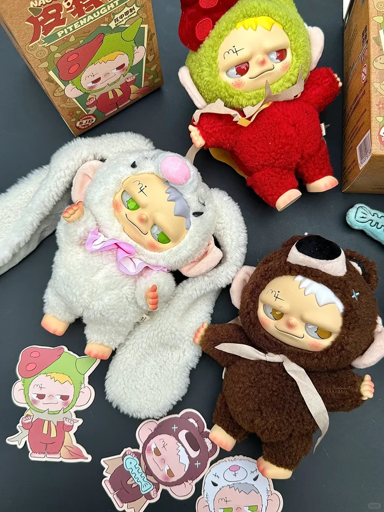 

Instock Funny Pitenaught Blind Box Trick-Or-Treaters Series Vinyl Doll Mystery Box Bag'S Pendant Collect Model Ornament Toy Gift