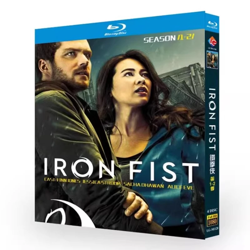 

Iron Fist Season 1-2 Blu-ray Disc