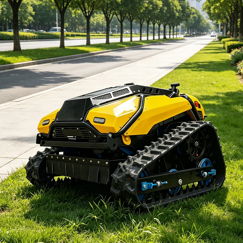 Diesel Engine Vertical Shaft Lawn Mower with 15HP for Heavy Duty Grass Cutting Diesel Lawn Mower