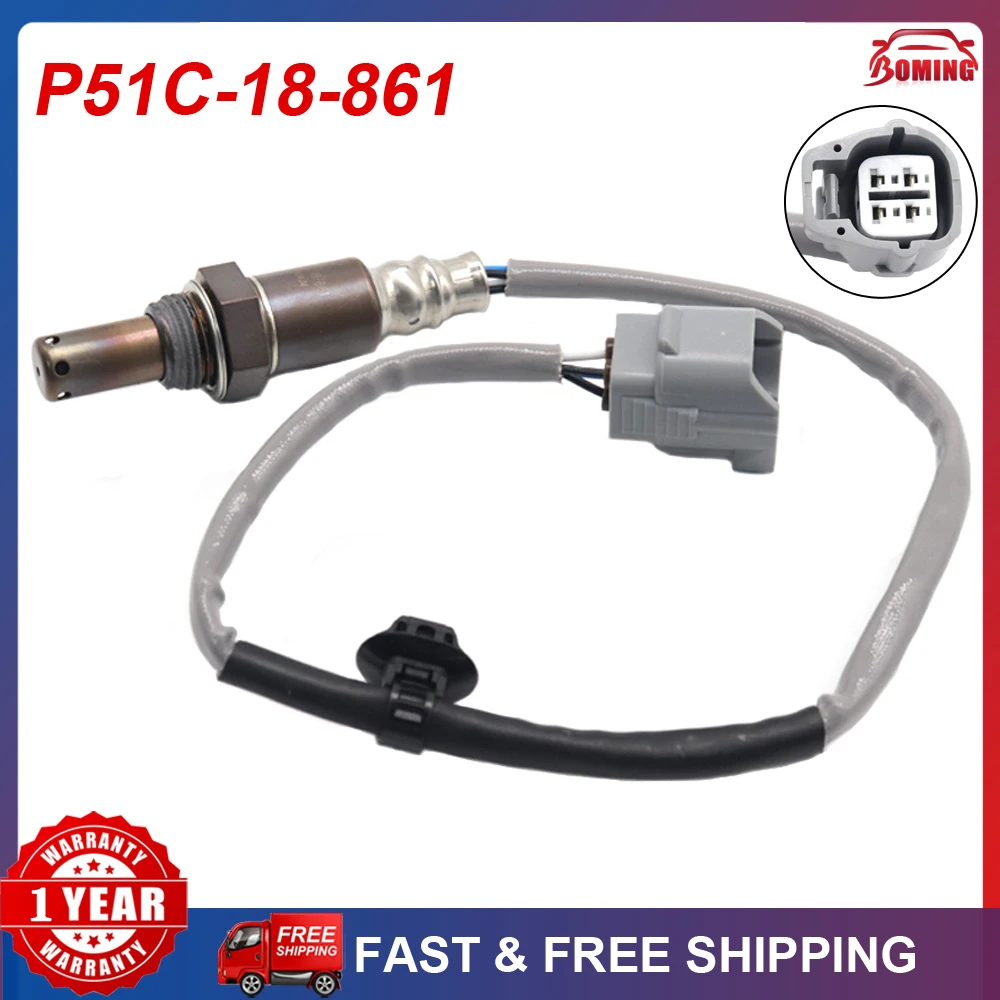 P51C-18-861 Car New Downstream Air Fuel Ratio O2 Oxygen Lambda Sensor For Mazda CX-3 MX-5 Toyota Yaris iA P51C18861 234-8000